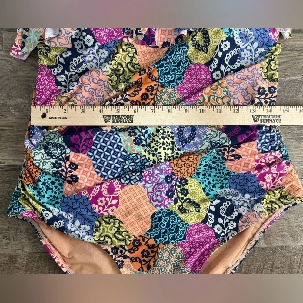 NWT Artesands Patchwork One Piece - Picture 9 of 13